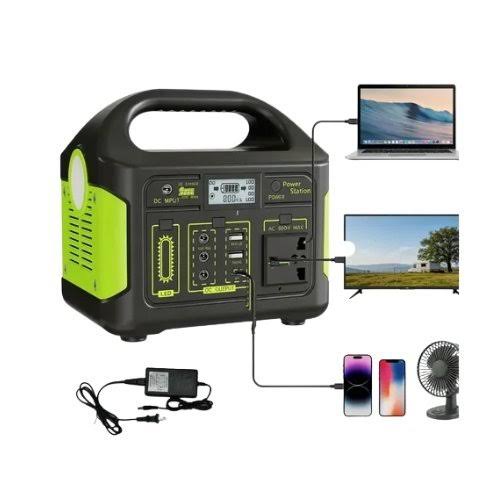 500W Portable Power Station — Powers TV, Laptop, Fan & More