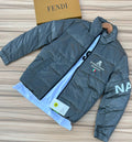 Men's Grey Puffer Jacket