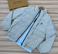 Men's Ice Blue Puffer Jacket