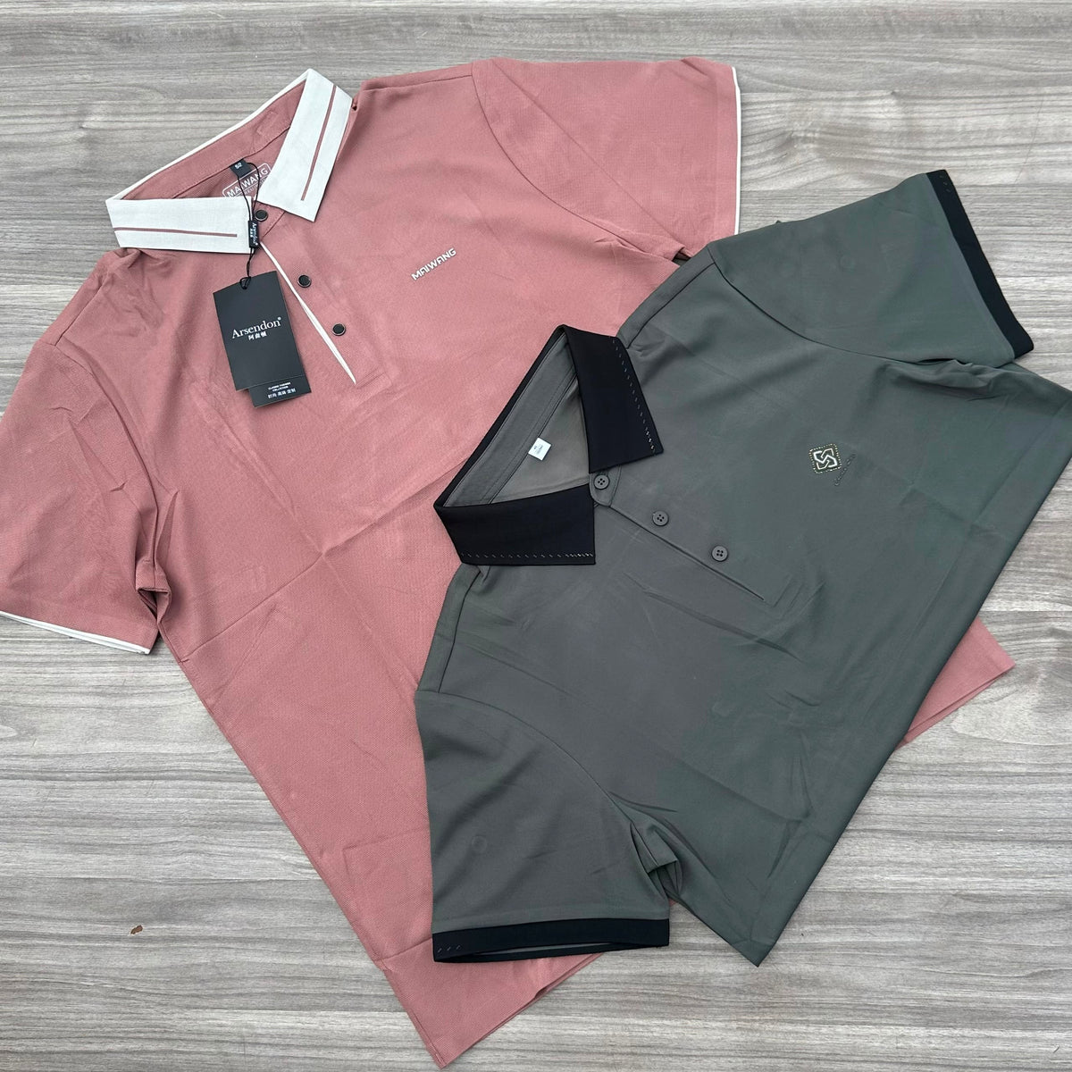 Men's Pink Polo Shirt