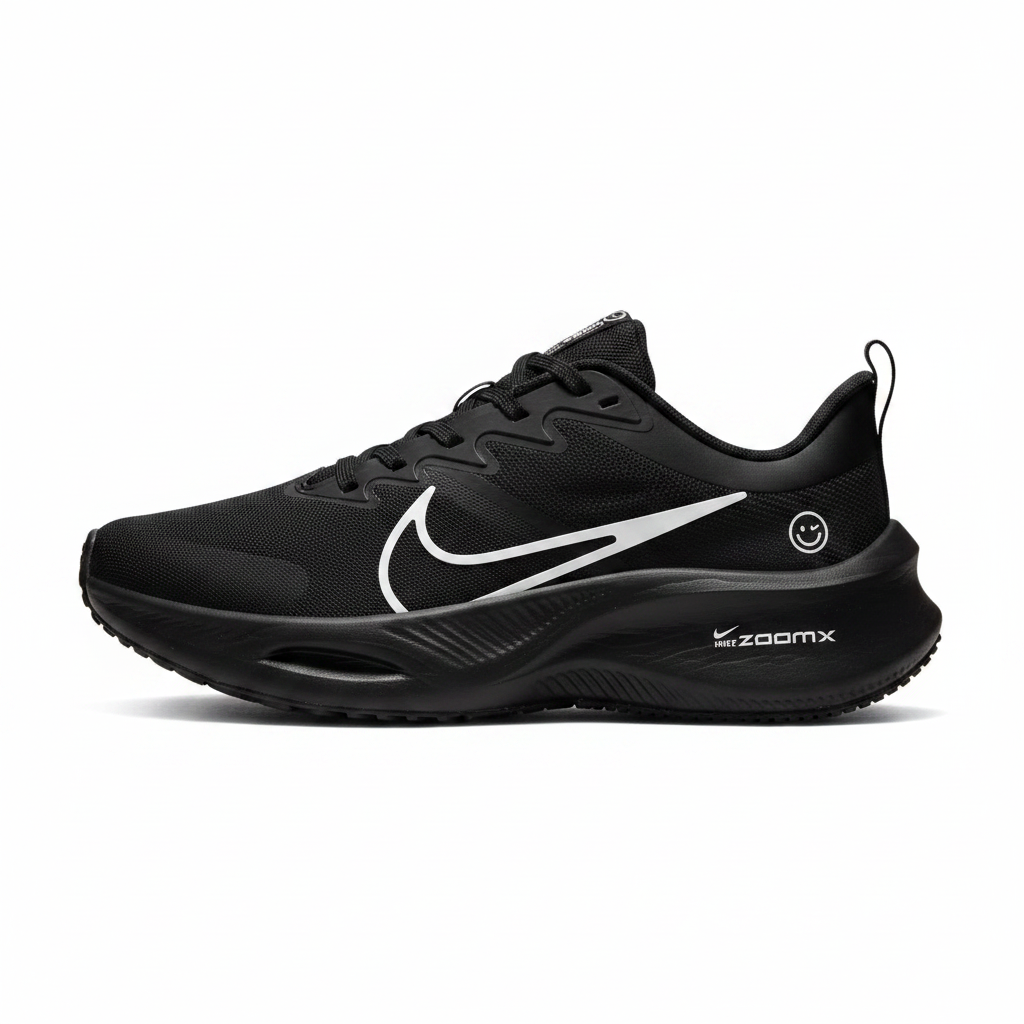 Nike ZoomX Running Shoes – Triple Black