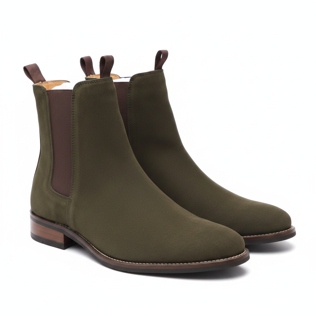 Suede Chelsea Boots