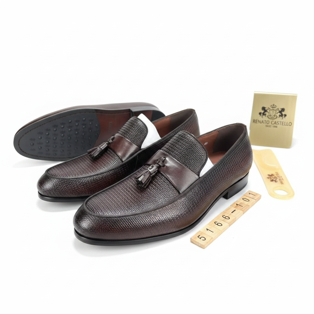 Renato Castello Men's Tassel Loafers - Model 5166-101