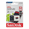 SanDisk Ultra 64GB microSDXC UHS-I Card with Adapter
