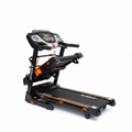 Home & Commercial Sport Treadmill with Dumbbells and Massage Belt - White Background