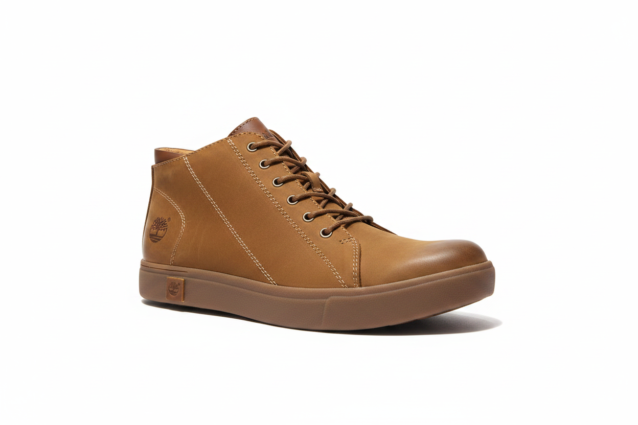 Timberland Tan Leather Chukka Boots