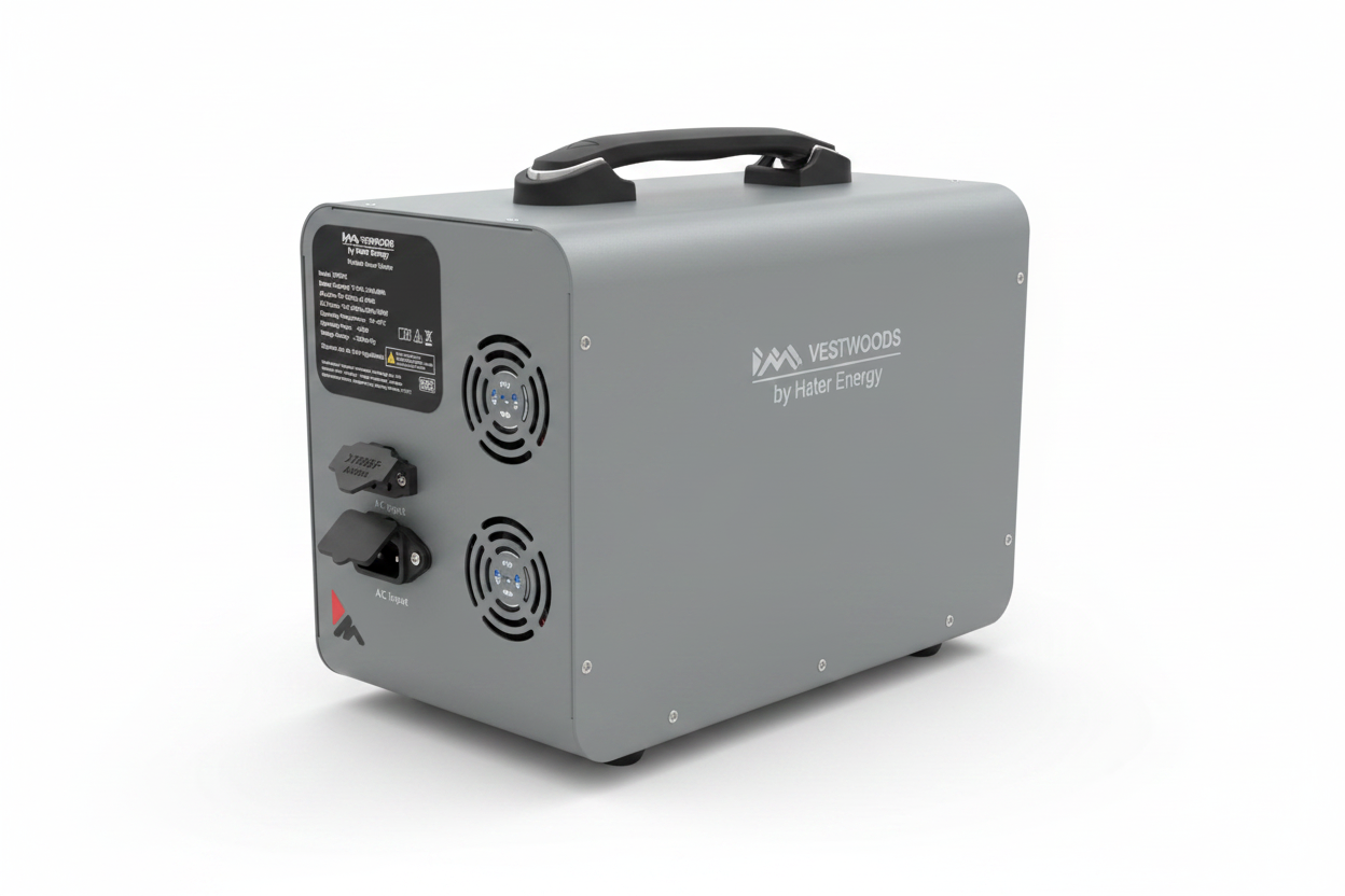 Vestwoods 1000W Portable Power Station by Hater Energy